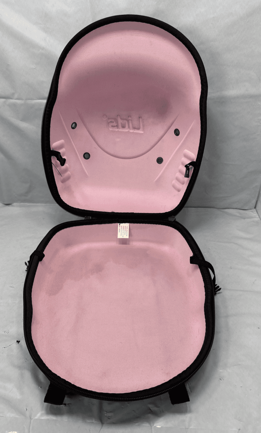 Used New Era Baseball Hat Travel Carry Case Hard Cover 6 Hats Handle - Thumbnail 2