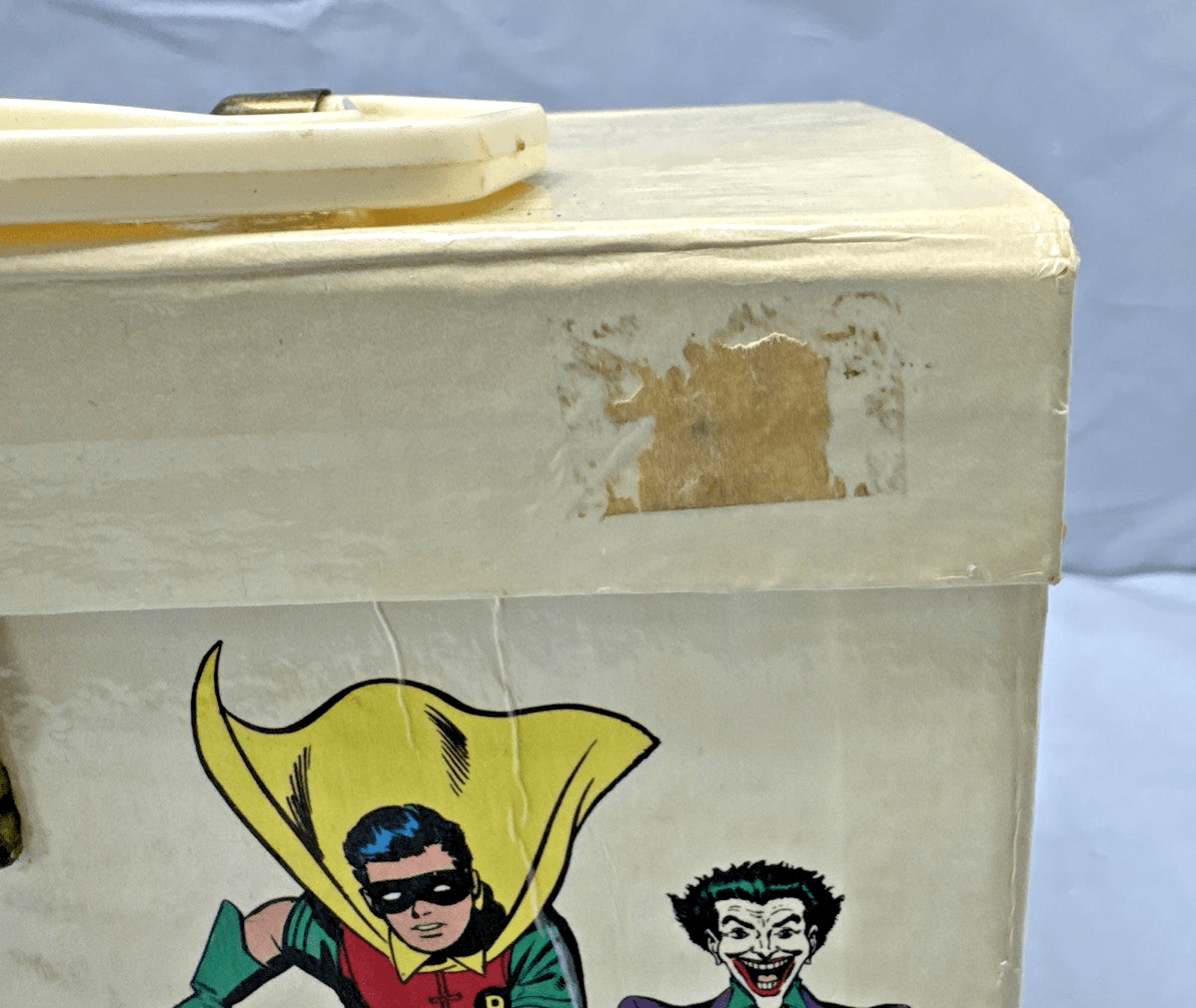 1975 DC Comics Supercase Vinyl Record Storage Box Batman Superman Joker Rare - Thumbnail 2
