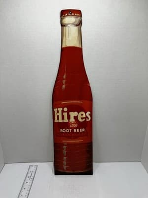 Vintage Hires Rootbeer And Pal Ade Soda Fan Pulls - Image 1