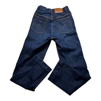 RALPH Lauren Jeans 29x32 Dark Blue Straight No tag, Measured - Thumbnail 2