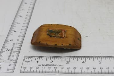 Harley-Davidson Men's Handmade Wooden Belt Buckle - Thumbnail 2