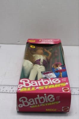 Barbie and the All Stars Midge Softball Star Doll Mattel 1989 #9360 NEW - Thumbnail 4