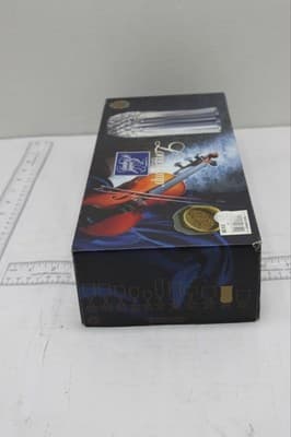 CRISTAL D'ARQUES 5.375" Iced Tea LONGCHAMP 11 Ounce Tumbler - UNUSED Set Of 4 - Thumbnail 6