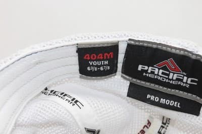 Pacific Headwear Flexfit Mesh Trucker Cap Tigers Navy White Youth 6 3/8 - 6 7/8 - Thumbnail 6