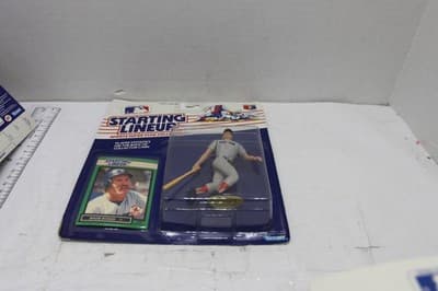 1988 Kenner Starting Lineup Wade Boggs In Packaging - Thumbnail 4
