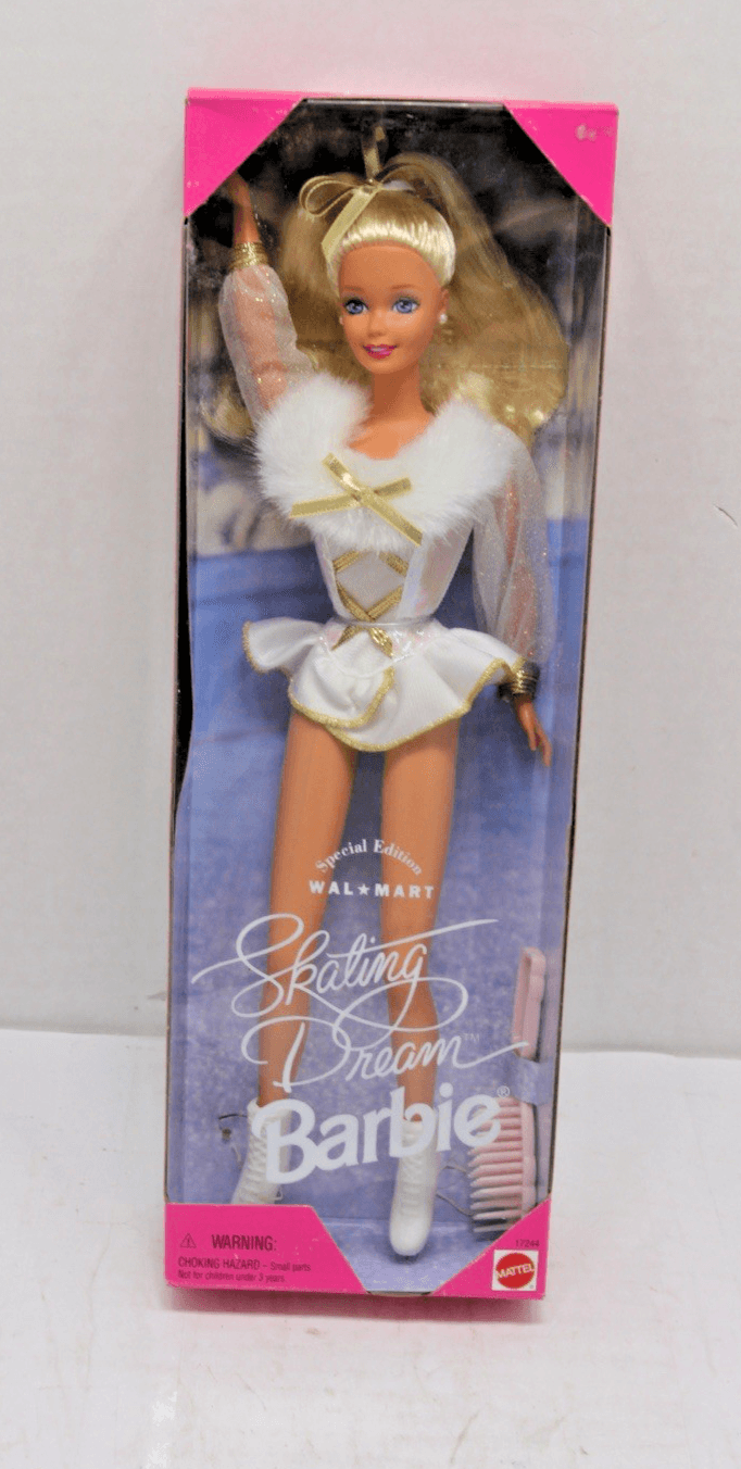 🌟Barbie Skating Dream Barbie 1996 Wal-Mart Special Edition Mattel 17244 - Image 1