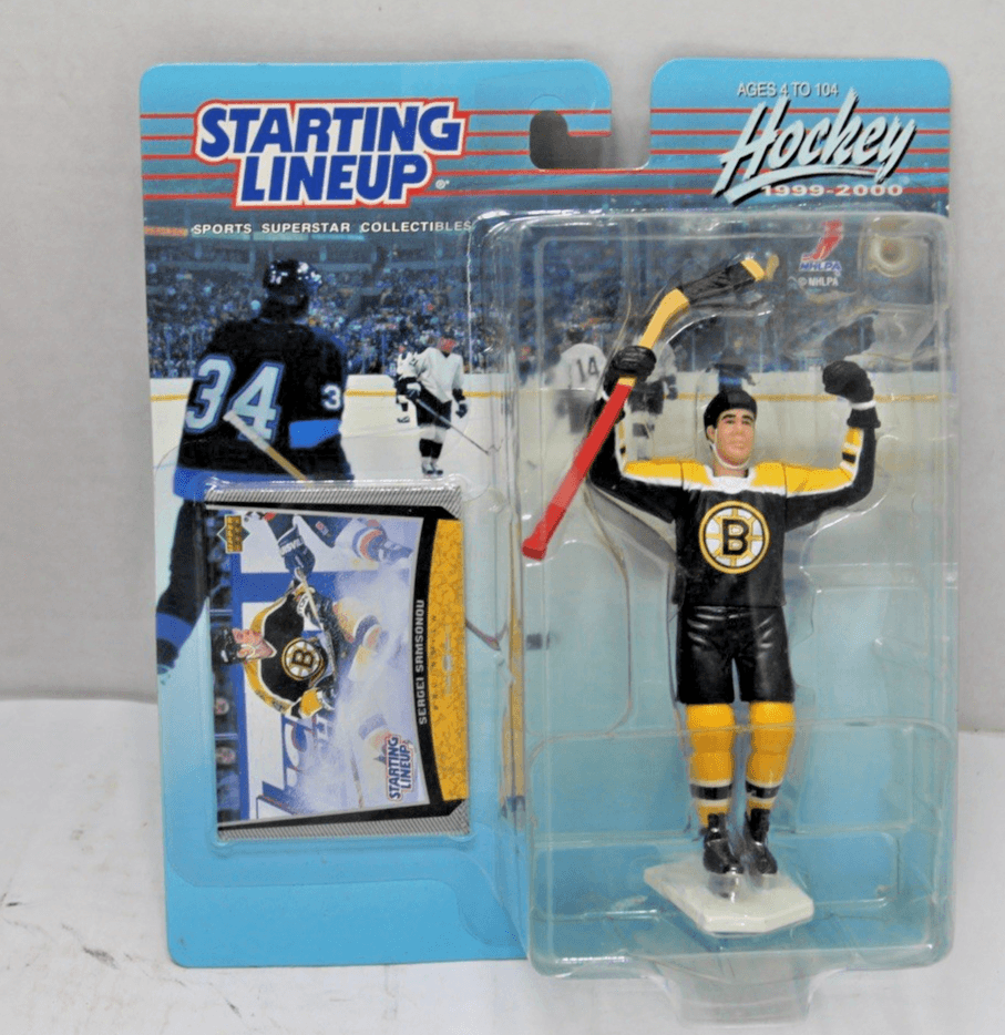 1999-2000 NHL Starting Lineup Sergei Samsonov Boston Bruins Action Figure NIB - Image 1
