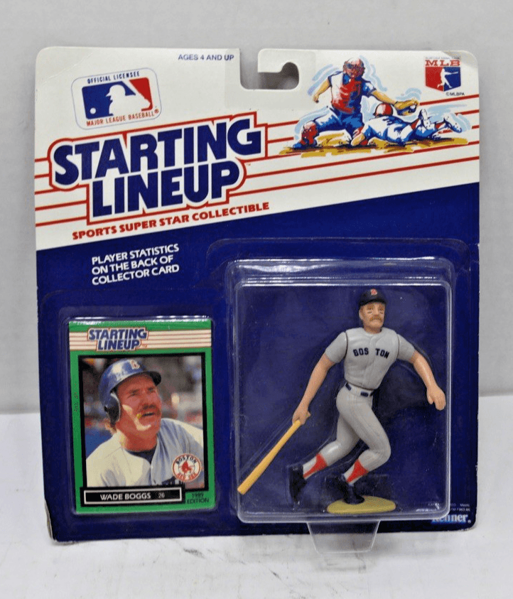 1988 Kenner Starting Lineup Wade Boggs In Packaging - Image 1
