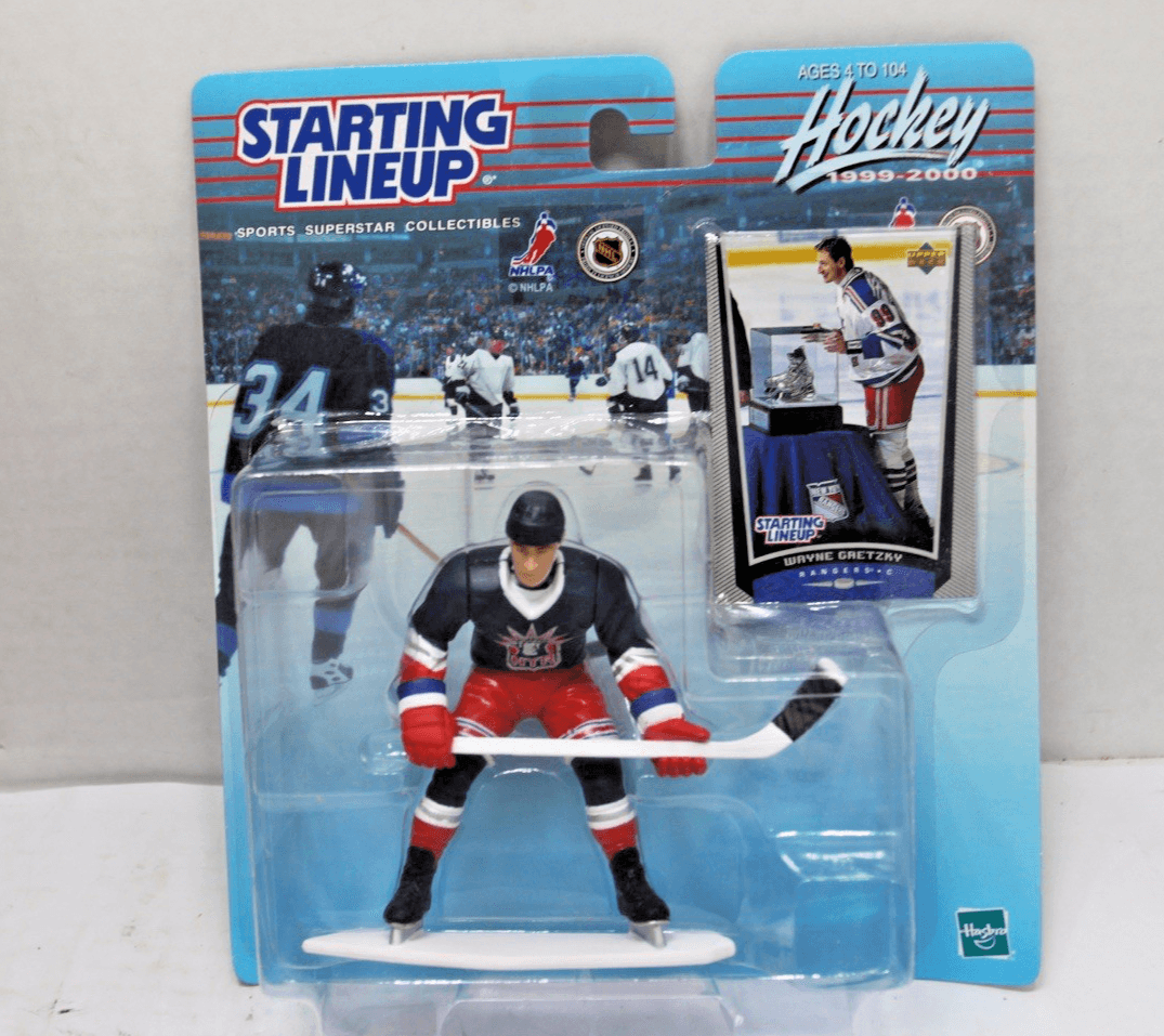 1999 STARTING LINEUP NHL WAYNE GRETZKY NEW YORK RANGERS - Image 1
