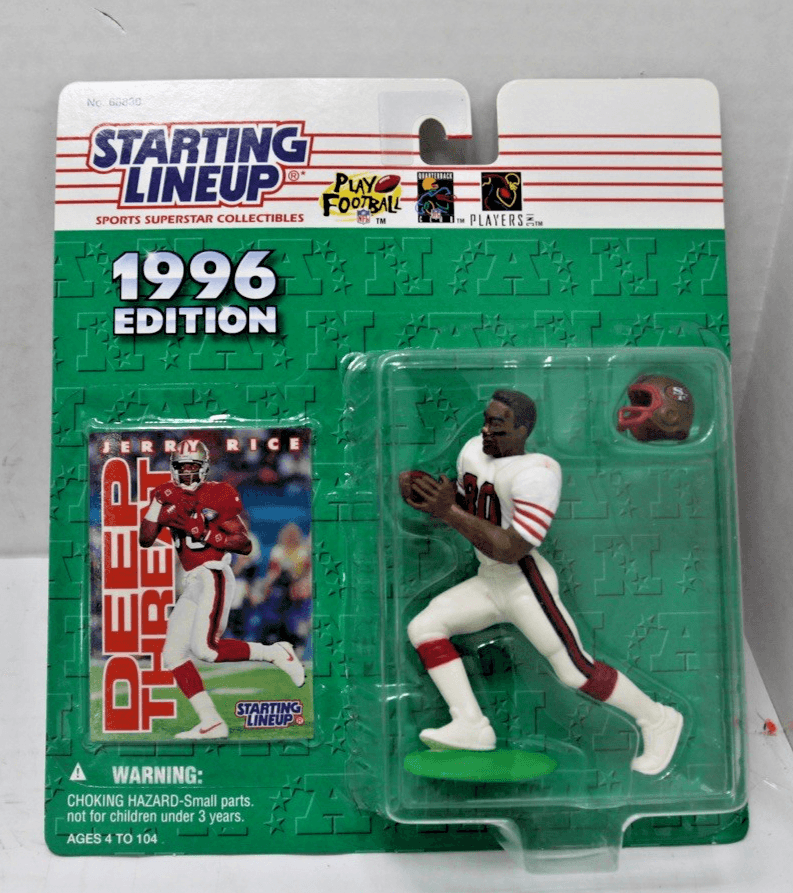 Starting Lineup 1996 NFL Football Jerry Rice San Francisco 49ers Action Figure - Image 1
