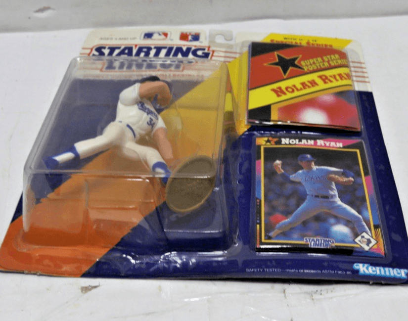 Nolan Ryan Starting Lineup Collectible Figurine New 1992 SHIPS SAME DAY - Thumbnail 4