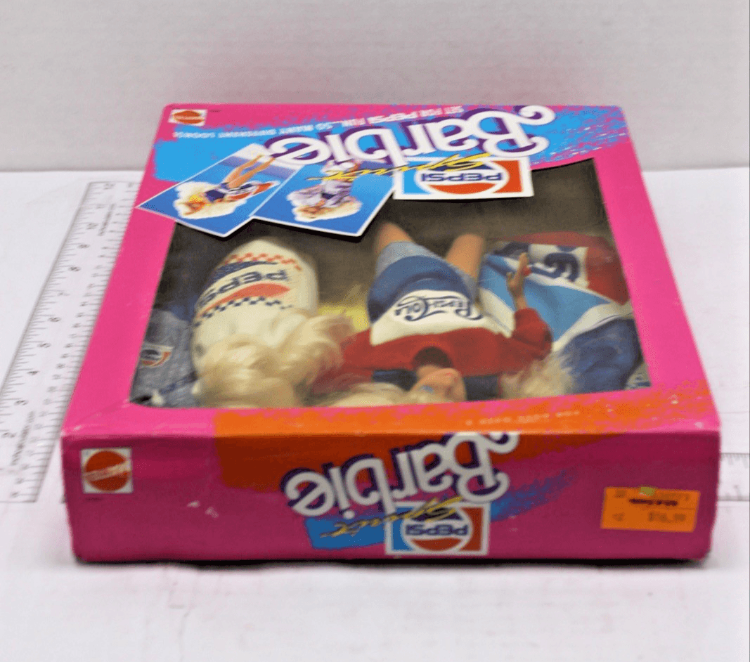 1989 Pepsi Spirit Barbie Doll #4869 - Mattel, MIB - Thumbnail 3