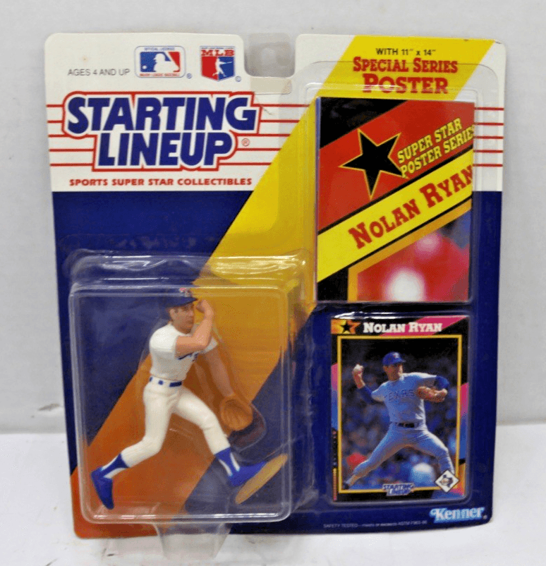 Nolan Ryan Starting Lineup Collectible Figurine New 1992 SHIPS SAME DAY - Image 1