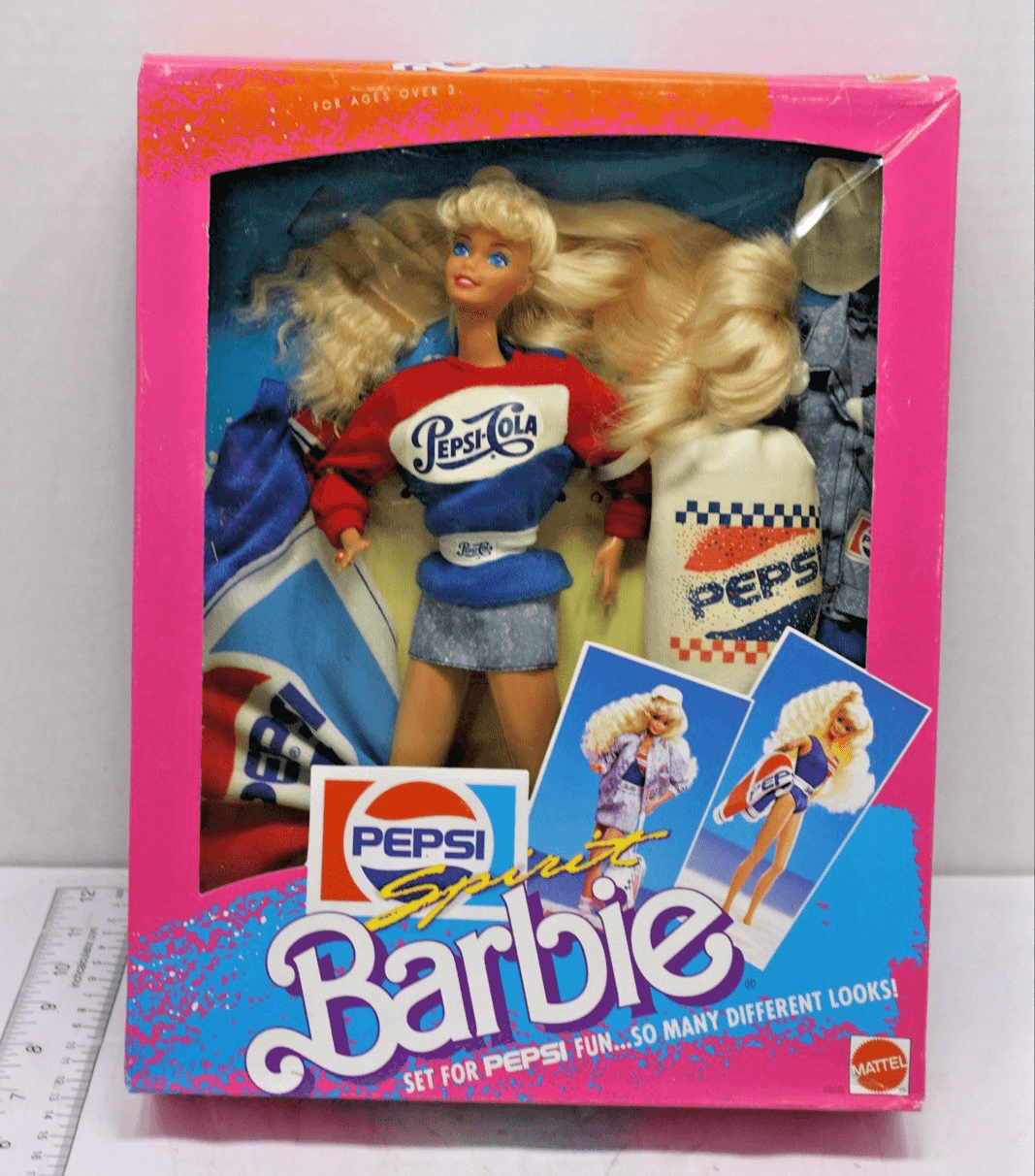 1989 Pepsi Spirit Barbie Doll #4869 - Mattel, MIB - Image 1