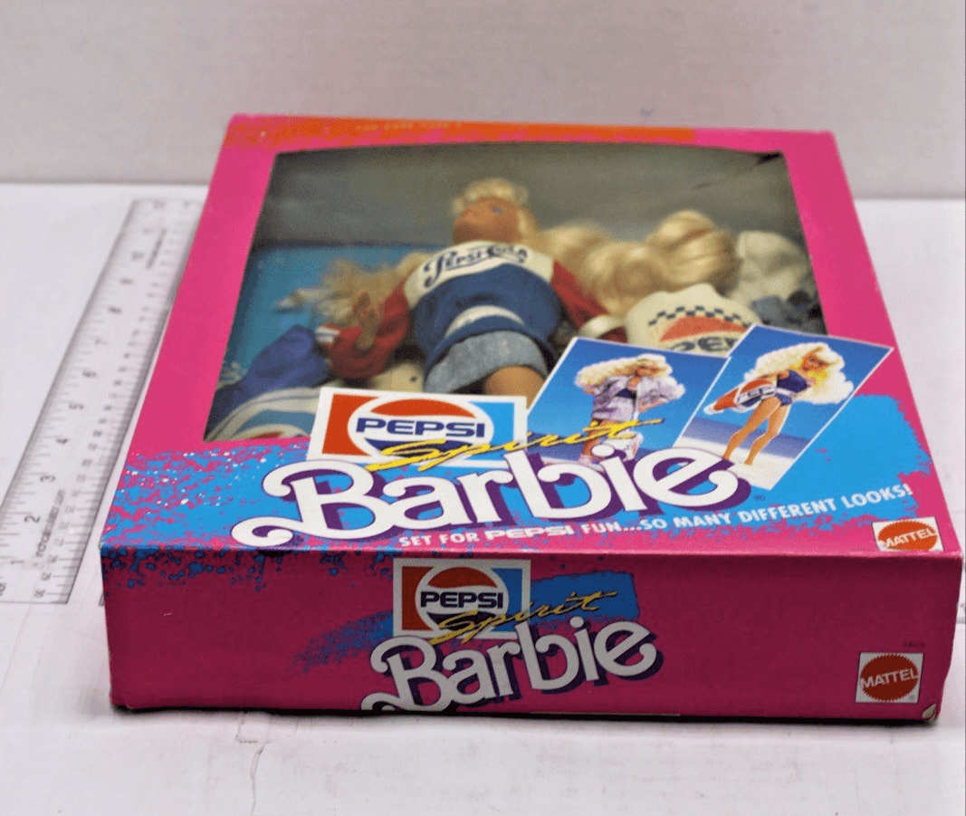 1989 Pepsi Spirit Barbie Doll #4869 - Mattel, MIB - Thumbnail 4