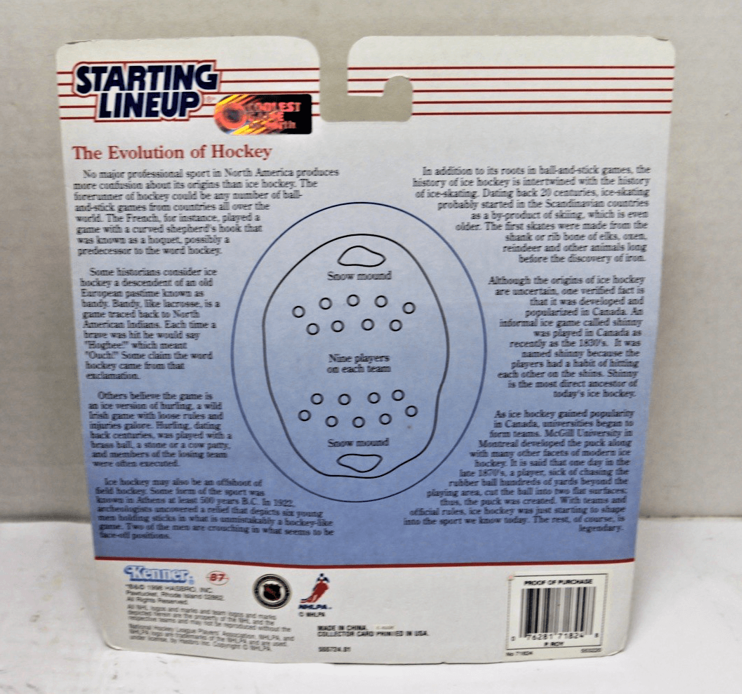 1998 Patrick Roy Starting Lineup Colorado Avalanche NHL Hockey Goalie MOC NRFP - Thumbnail 2