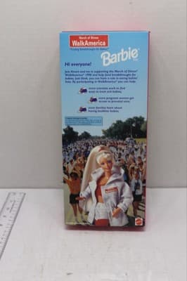 Mattel 18506 March of Dimes WalkAmerica Barbie Doll [1997] NIB - Thumbnail 2