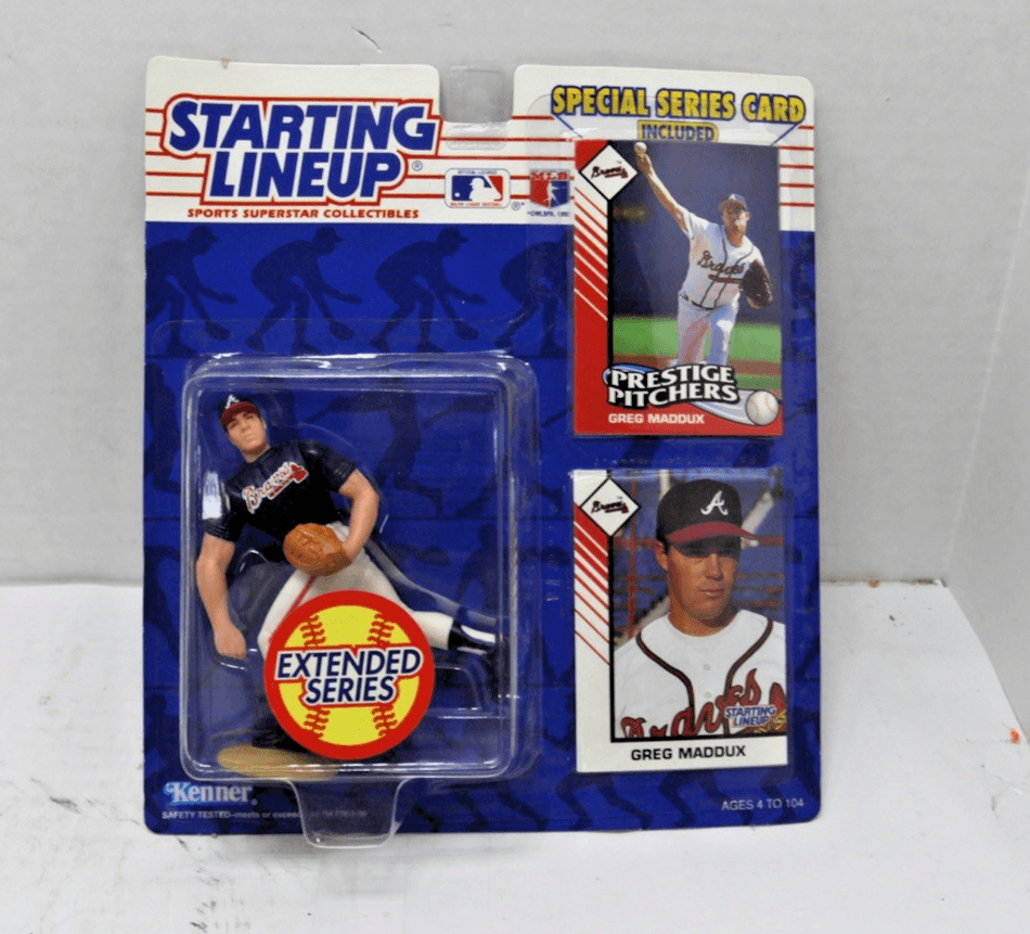 1993 Kenner Greg Maddux Starting Lineup - Image 1