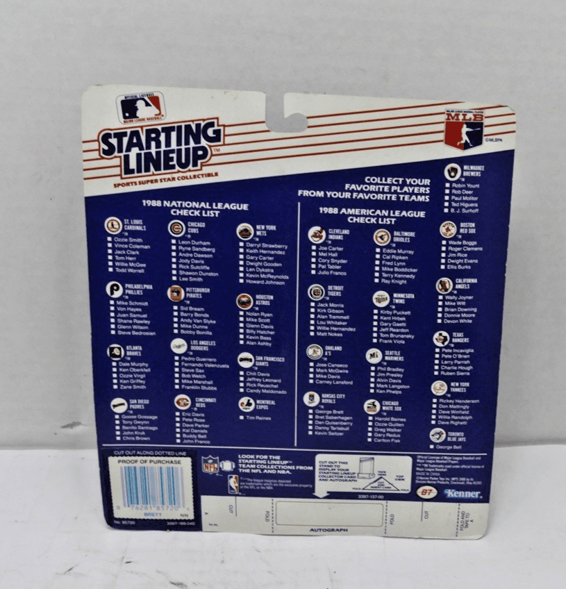 1988 GEORGE BRETT #5 Kansas City Royals Rookie Starting Lineup - Thumbnail 2