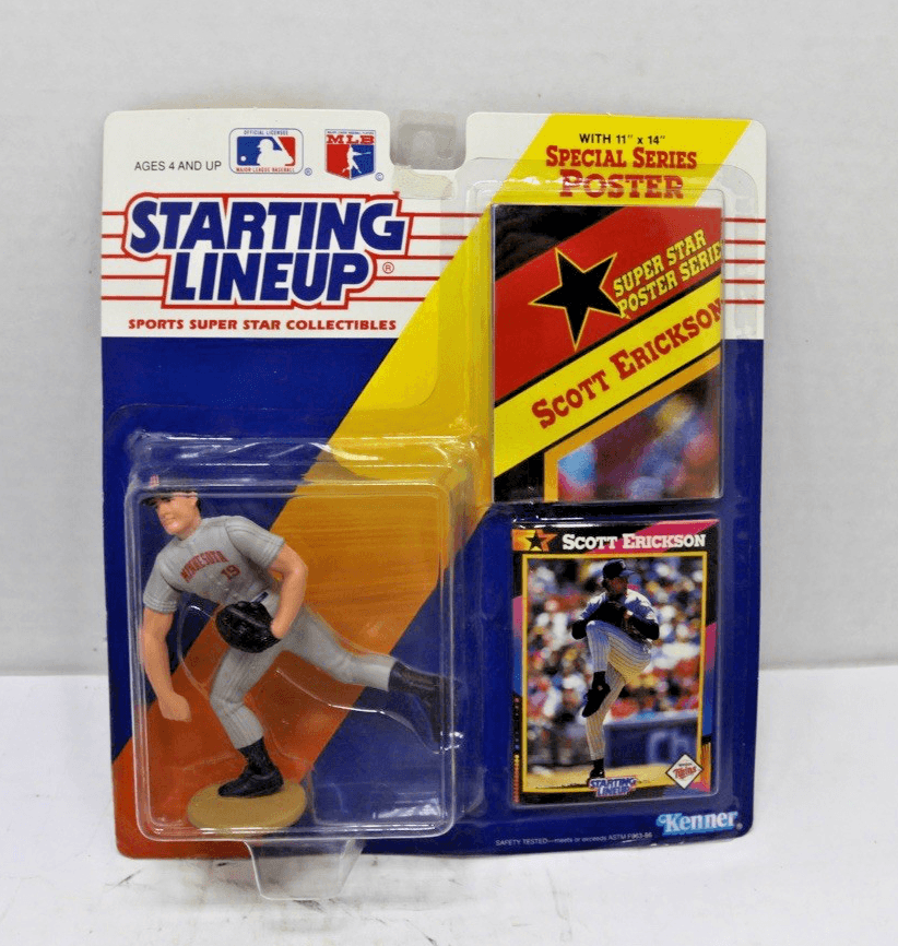 Scott Erickson Minnesota Twins Starting Lineup (1992) Card poster MLB baseball - Image 1