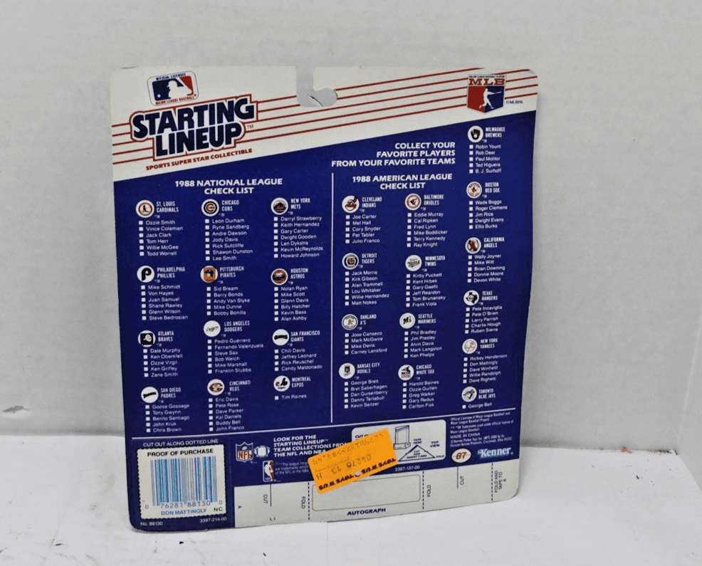 Starting Lineup 1988 Don Mattingly Figurine - Thumbnail 2