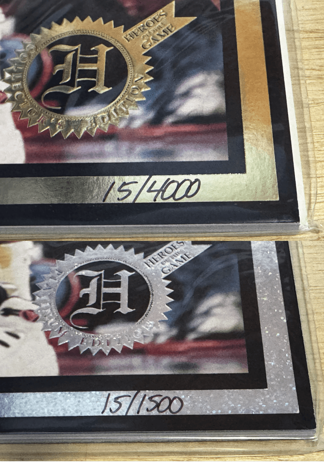 Heros of The Game Michael Jordan #29 15/7500 & 15/1500 Rare Vintage - Thumbnail 2