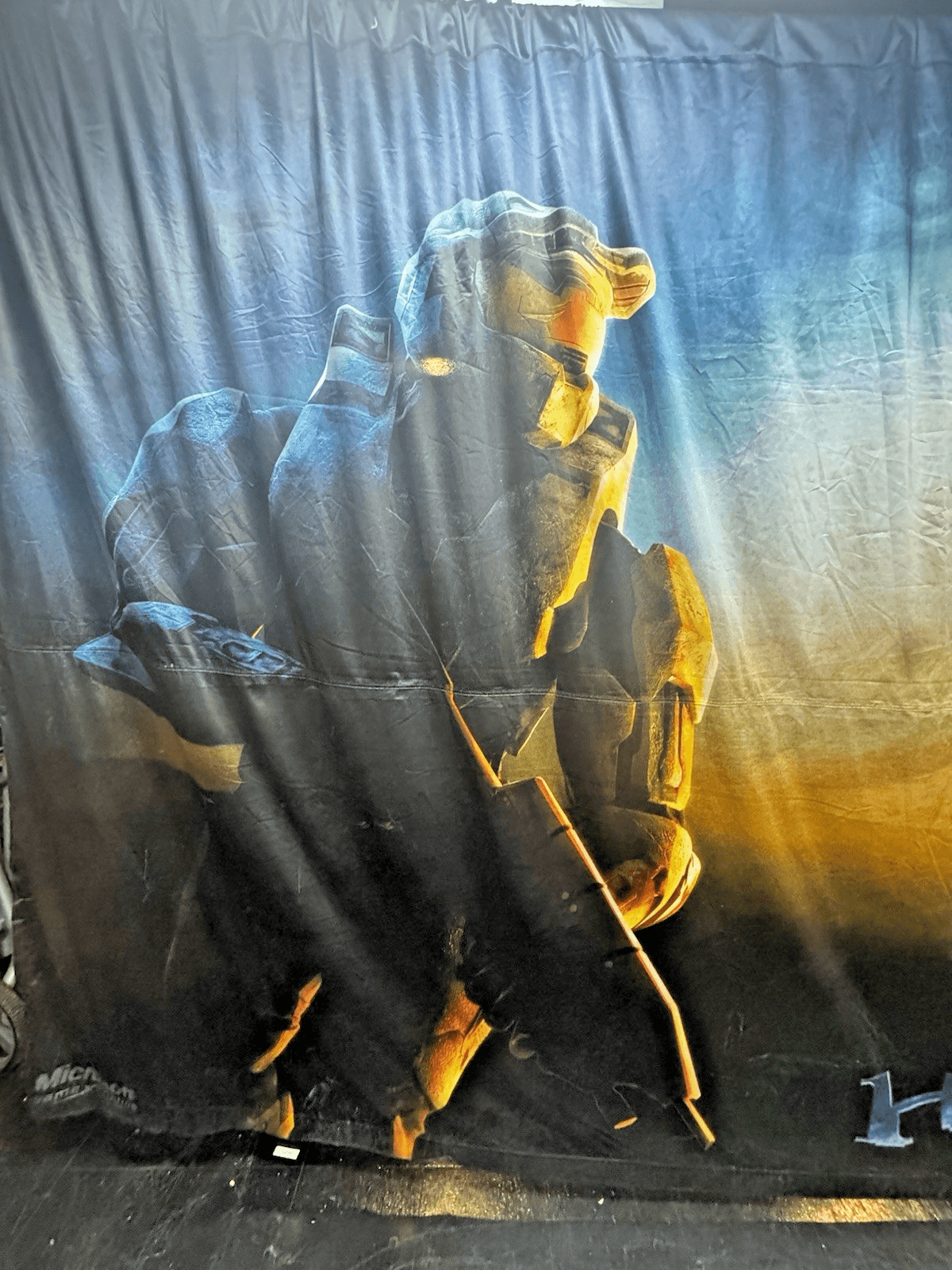 Halo 3 Believe 09.25.07 Promotional Banner Rare Huge 8’ X 14.5’ Sign - Thumbnail 5
