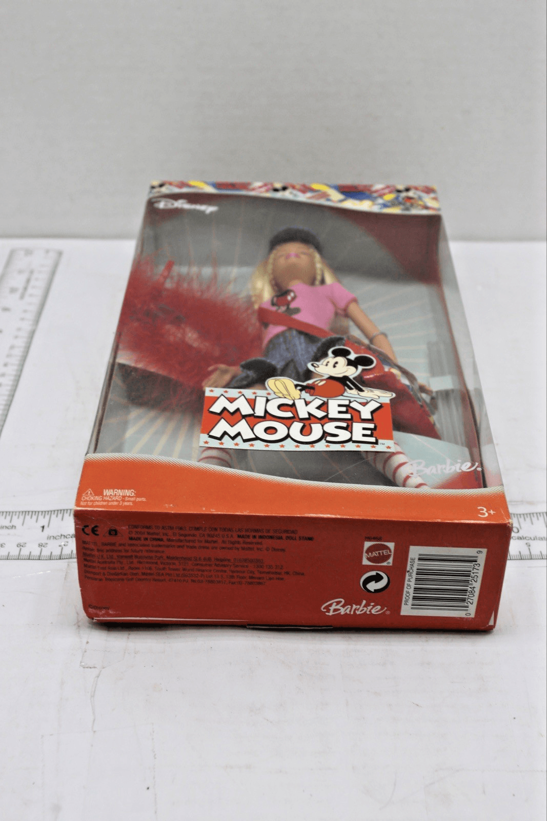 Barbie Loves Mickey Mouse Barbie Doll 2004 Mattel H6468 - Thumbnail 4