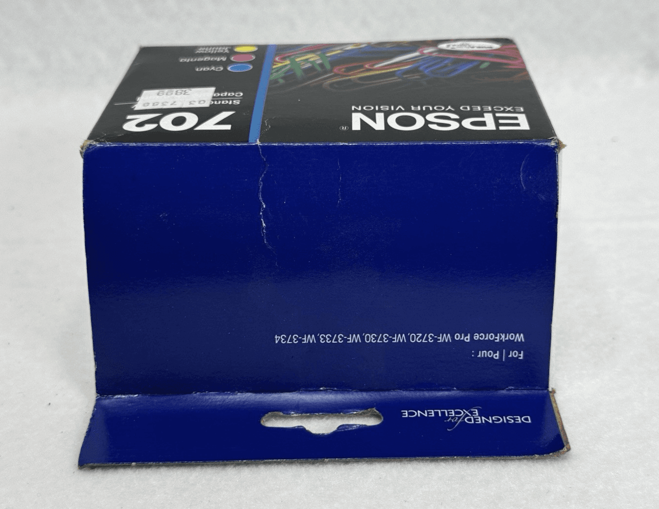 Genuine Epson 702 Black, Cyan, Magenta, Yellow Ink Cartridges Combo Pack 2/2026 - Thumbnail 3