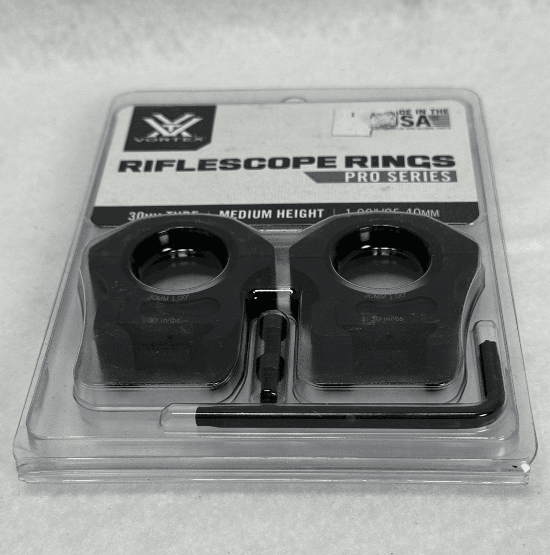 Vortex Optics Pro Series 30mm High Height Riflescope Rings 1.26"/32.00mm - Thumbnail 4