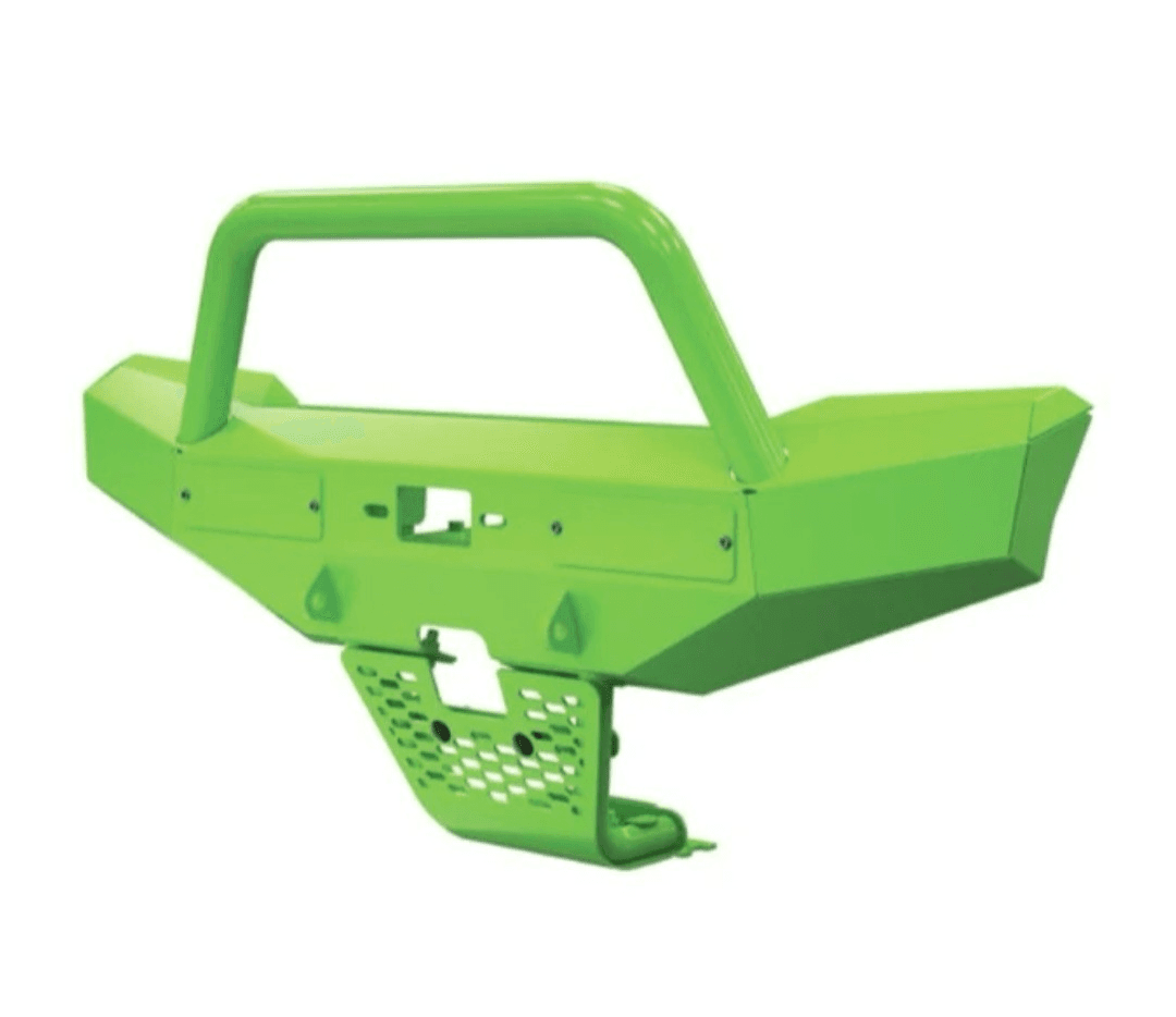 OPEN Arctic Cat Plate Brushguard Front Bumper Green 2017-2020 Stampede & Havoc - Image 1
