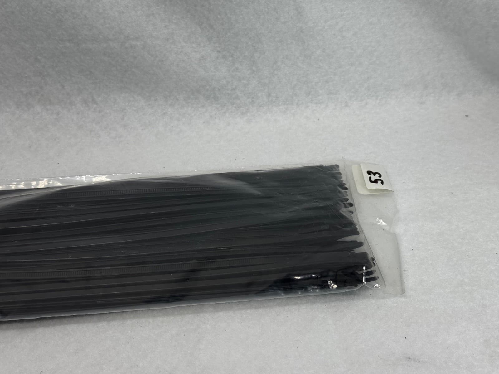 Catamount 11-Inch UV Protected Black Cable Ties - Pack of 500 WE-14-50-0-C - Thumbnail 2