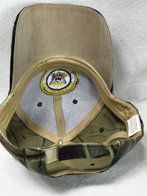 United State Army Hat Cap Snap Back Youngan Camo Camouflage OC One Size - Thumbnail 3