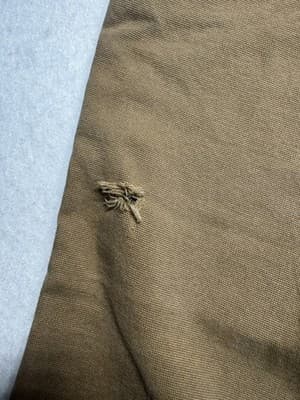 Men's Tan Carhart Relaxed Fit Workwear Pants Size 34x32 Skater Activewear Stain - Thumbnail 11