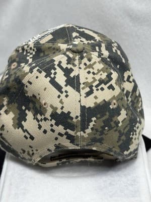 United States Marine Corps U.S.M.C. Always Faithful Digital Camouflage Cap Hat - Thumbnail 2