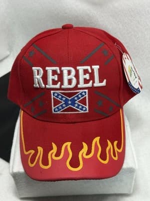 Rebel Embroidered Baseball Cap – Adjustable Fit - Image 1