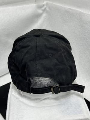 Studded Black Baseball CAP Hat Used - Thumbnail 2