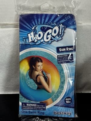 H2O Go Swim Ring Multi Color Sun Ring. - Image 1