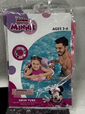 2PK Bestway Disney Junior Minnie Mouse Poll Armbands & Tube - Thumbnail 3