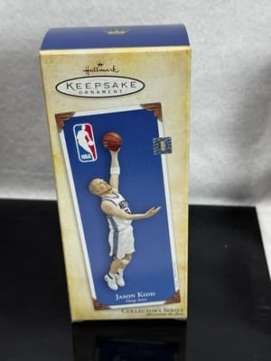 Hallmark Ornament Hoop Stars Series NBA JASON KIDD 2004 - NIB - With Card - Image 1