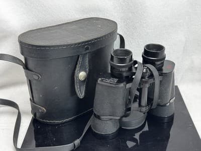 JC Penney Binoculars Model 2511 7x35 Wide Angle 500ft At 1000yds With Case - Image 1