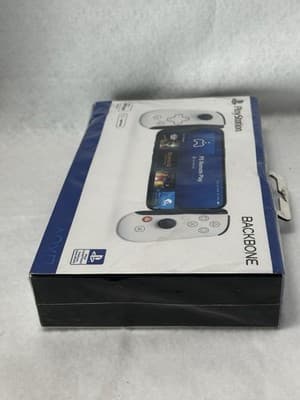 Backbone PlayStation Controller for iPhone Lightning White Ergonomic See Cond - Thumbnail 5