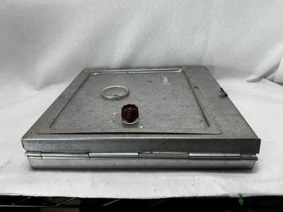 Vintage Coleman Folding Fold Away Camp Baking Oven Stove Used - Thumbnail 10