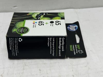 HP 65 Combo Ink Cartridges 65 Black Color New Genuine - Thumbnail 4