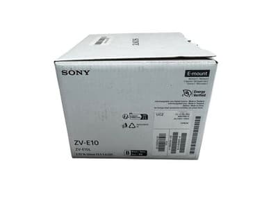 Sony Alpha ZV-E10 KIT Mirrorless Vlog Camera with 16-50mm Lens Black - New - Thumbnail 3