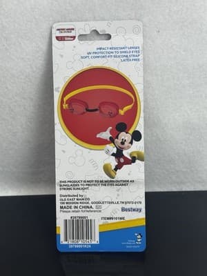 3 Pc NEW Disney Junior Mickey Mouse, Swim Vest, Life Jacket Small & Goggles - Thumbnail 7