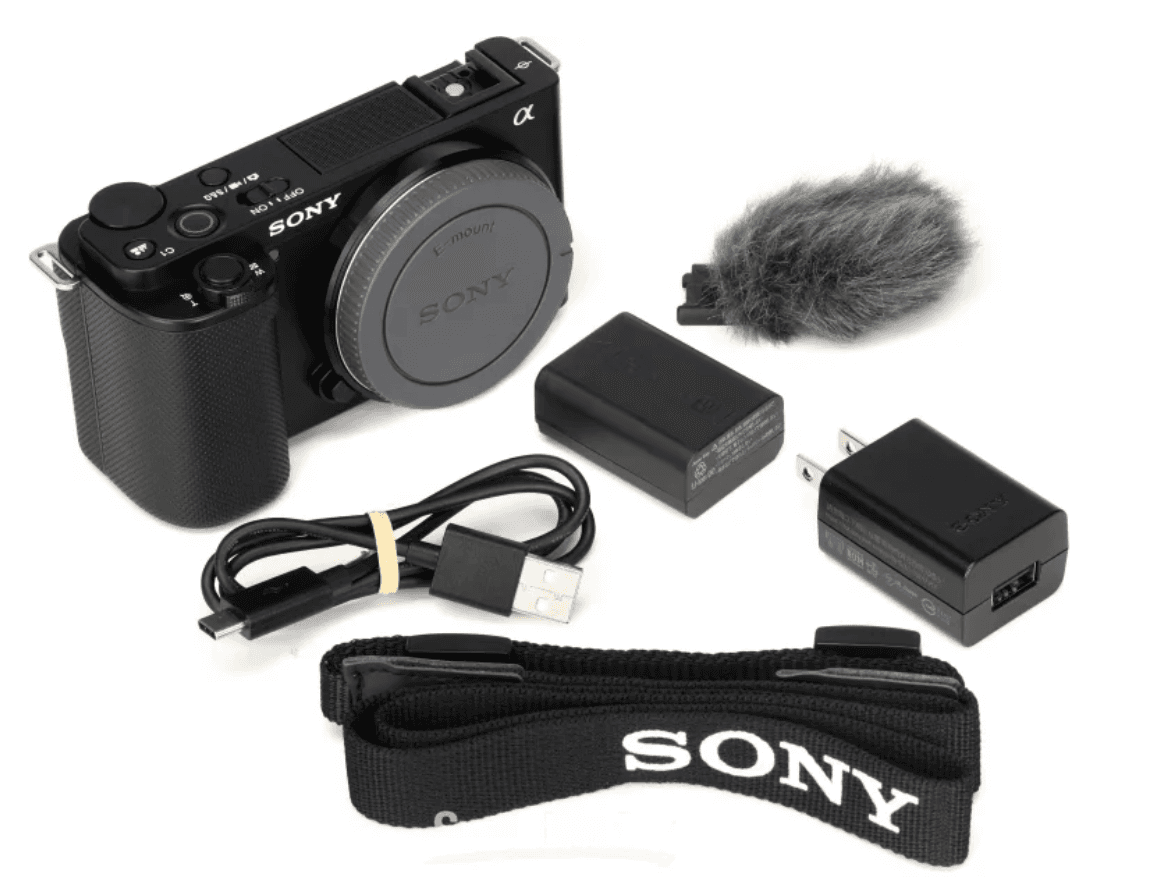 Sony Alpha ZV-E10 KIT Mirrorless Vlog Camera with 16-50mm Lens Black - New - Thumbnail 5