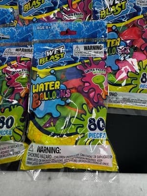 8 Pk of WE BLAST Water Balloons 80 Ct with Fill Adapter (640 Total) - Thumbnail 2