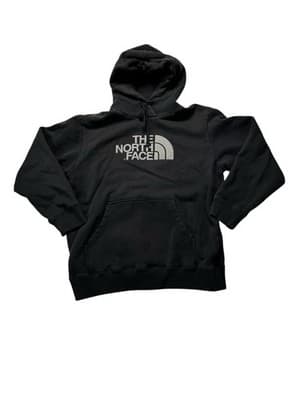The North Face Hoodie Mens X-Large Half Dome Black Logo Pullover Sweatshirt - Image 1