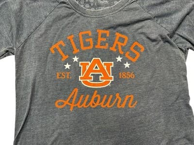 Used Pressbox Ladies Crew Neck 3/4 Sleeve Raglan Shirt Juniors X-Large - Thumbnail 2